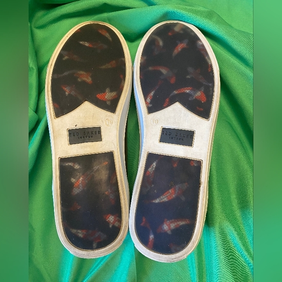 Men Ted Baker  Leather Sneakers - Picture 5 of 5